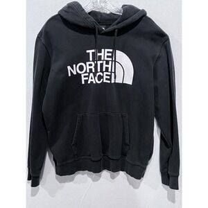 The North Face Men's Hoodie Long Sleeve Half Dome Logo Pullover Sweatshirt Large